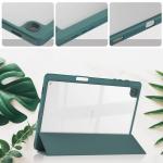 Husa Bizon Tab Clear Matt compatibila cu Samsung Galaxy Tab S6 Lite 2024/2022/2020, 10.4 inch, Dark Green 4 - lerato.ro