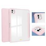Husa Bizon Tab Clear Matt compatibila cu iPad Pro 11 inch 2024, Roz 7 - lerato.ro