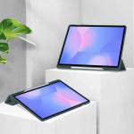 Husa Bizon Tab Clear Matt compatibila cu Samsung Galaxy Tab S10 FE Plus, 13.1 inch, Dark Green 3 - lerato.ro