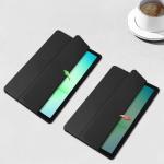 Husa Bizon Tab Clear Matt compatibila cu Samsung Galaxy Tab A11 Plus / A9 Plus, 11 inch, Negru 6 - lerato.ro