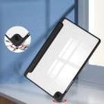 Husa Bizon Tab Clear Matt compatibila cu Samsung Galaxy Tab A11 Plus / A9 Plus, 11 inch, Negru 7 - lerato.ro