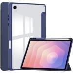 Husa Bizon Tab Clear Matt compatibila cu Samsung Galaxy Tab S11, 11 inch, Dark Blue 2 - lerato.ro