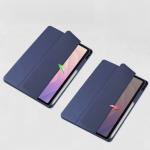 Husa Bizon Tab Clear Matt compatibila cu Samsung Galaxy Tab S11, 11 inch, Dark Blue 6 - lerato.ro