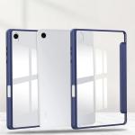 Husa Bizon Tab Clear Matt compatibila cu Samsung Galaxy Tab S11, 11 inch, Dark Blue 8 - lerato.ro