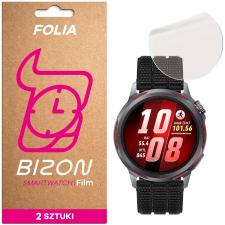 Set 2 folii protectie Bizon Watch Film Matte Duo compatibile cu Huawei Watch GT Runner 2 44 mm, Transparent