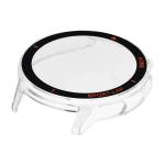 Carcasa cu protectie ecran BizonMobile Adamo compatibila cu Huawei Watch GT Runner 2, Transparent / Portocaliu 7 - lerato.ro