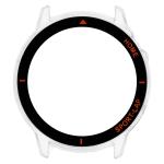 Carcasa cu protectie ecran BizonMobile Adamo compatibila cu Huawei Watch GT Runner 2, Transparent / Portocaliu 9 - lerato.ro