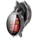 Carcasa cu protectie ecran BizonMobile Adamo compatibila cu Huawei Watch GT Runner 2, Transparent / Rosu 5 - lerato.ro