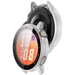 Carcasa cu protectie ecran BizonMobile Adamo compatibila cu Huawei Watch GT Runner 2, Silver / Orange 5 - lerato.ro