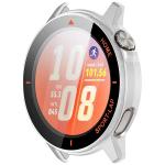Carcasa cu protectie ecran BizonMobile Adamo compatibila cu Huawei Watch GT Runner 2, Silver / Orange 6 - lerato.ro