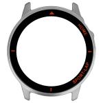 Carcasa cu protectie ecran BizonMobile Adamo compatibila cu Huawei Watch GT Runner 2, Silver / Orange 9 - lerato.ro