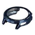 Carcasa cu protectie ecran BizonMobile Felipe compatibila cu Huawei Watch GT Runner 2 44 mm, Dark Blue 5 - lerato.ro