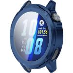 Carcasa cu protectie ecran BizonMobile Felipe compatibila cu Huawei Watch GT Runner 2 44 mm, Dark Blue 8 - lerato.ro