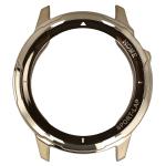 Carcasa cu protectie ecran BizonMobile Felipe compatibila cu Huawei Watch GT Runner 2 44 mm, Gold 7 - lerato.ro
