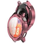 Carcasa cu protectie ecran BizonMobile Felipe compatibila cu Huawei Watch GT Runner 2 44 mm, Roz 9 - lerato.ro