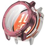 Carcasa cu protectie ecran BizonMobile Felipe compatibila cu Huawei Watch GT Runner 2 44 mm, Roz 2 - lerato.ro