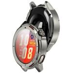 Carcasa cu protectie ecran BizonMobile Felipe compatibila cu Huawei Watch GT Runner 2 44 mm, Silver 9 - lerato.ro
