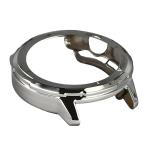 Carcasa cu protectie ecran BizonMobile Felipe compatibila cu Huawei Watch GT Runner 2 44 mm, Silver 6 - lerato.ro
