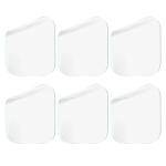 Set 6 folii de protectie Bizon HydroFlex compatibile cu Huawei Watch Fit 4, Transparent 4 - lerato.ro