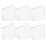 Set 6 folii de protectie Bizon HydroFlex compatibile cu Huawei Watch Fit 4 Pro, Transparent 4 - lerato.ro