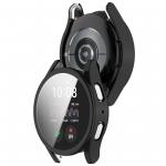 Carcasa cu protectie ecran BizonMobile Felipe compatibila cu Samsung Galaxy Watch 7 44 mm, Negru 4 - lerato.ro