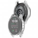 Carcasa cu protectie ecran BizonMobile Felipe compatibila cu Samsung Galaxy Watch 7 44 mm, Transparent 4 - lerato.ro