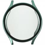 Carcasa cu protectie ecran BizonMobile Felipe compatibila cu Samsung Galaxy Watch 7 44 mm, Verde 7 - lerato.ro