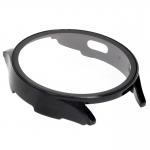 Carcasa cu protectie ecran din sticla securizata BizonMobile compatibila cu Samsung Galaxy Watch 7 44 mm, Negru 8 - lerato.ro