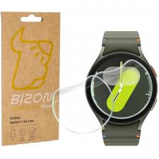 Set 2 folii protectie Bizon Glass Watch Hydrogel Sun compatibile cu Samsung Galaxy Watch 7 44 mm, Transparent