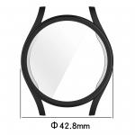 Carcasa cu protectie ecran BizonMobile Felipe compatibila cu Samsung Galaxy Watch 7 40 mm, Negru 3 - lerato.ro