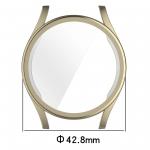 Carcasa cu protectie ecran BizonMobile Felipe compatibila cu Samsung Galaxy Watch 7 40 mm, Gold 3 - lerato.ro