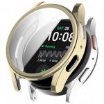 Carcasa cu protectie ecran BizonMobile Felipe compatibila cu Samsung Galaxy Watch 7 40 mm, Gold 2 - lerato.ro