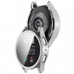Carcasa cu protectie ecran BizonMobile Felipe compatibila cu Samsung Galaxy Watch 7 40 mm, Silver 4 - lerato.ro