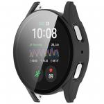 Carcasa cu protectie ecran din sticla securizata BizonMobile compatibila cu Samsung Galaxy Watch 7 40 mm, Matte Black 6 - lerato.ro
