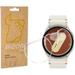 Set 2 folii protectie Bizon Glass Watch Hydrogel Sun compatibila cu Samsung Galaxy Watch 7 40 mm, Transparent 2 - lerato.ro