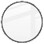 Folie sticla hibrid Bizon Glass Watch Edge Hybrid compatibila cu Samsung Galaxy Watch 7 44 mm, Negru 4 - lerato.ro