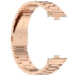 Curea din otel inoxidabil Bizon Strap Watch Aura compatibila cu Xiaomi Redmi Watch 6 / 5 / 4 / Smart Band 10 Pro / 9 Pro / 8 Pro, Rose Gold 7 - lerato.ro