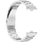 Curea din otel inoxidabil Bizon Strap Watch Aura compatibila cu Xiaomi Redmi Watch 6 / 5 / 4 / Smart Band 10 Pro / 9 Pro / 8 Pro, Silver 7 - lerato.ro
