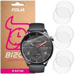 Set 6 folii de protectie Bizon HydroFlex compatibile cu Xiaomi Watch S5, Transparent 2 - lerato.ro
