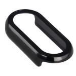 Carcasa cu protectie ecran din sticla securizata BizonMobile compatibila cu Xiaomi Smart Band 10, Negru 8 - lerato.ro