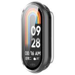 Carcasa cu protectie ecran din sticla securizata BizonMobile compatibila cu Xiaomi Smart Band 10, Transparent 6 - lerato.ro