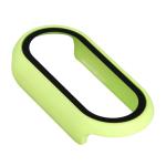 Carcasa cu protectie ecran din sticla securizata BizonMobile compatibila cu Xiaomi Smart Band 10, Light Green 8 - lerato.ro