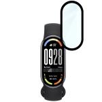 Folie sticla hibrid Bizon Glass Watch Edge Hybrid compatibila cu Xiaomi Smart Band 10, Negru 6 - lerato.ro