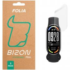 Set 2 folii protectie Bizon Watch Hydrogel compatibile cu Xiaomi Smart Band 10, Transparent