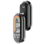 Carcasa cu protectie ecran BizonMobile Felipe compatibila cu Xiaomi Smart Band 10, Transparent 8 - lerato.ro