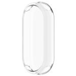 Carcasa cu protectie ecran BizonMobile Felipe compatibila cu Xiaomi Smart Band 10, Transparent 4 - lerato.ro