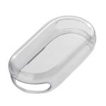 Carcasa cu protectie ecran BizonMobile Felipe compatibila cu Xiaomi Smart Band 10, Transparent 5 - lerato.ro