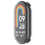 Carcasa cu protectie ecran BizonMobile Felipe compatibila cu Xiaomi Smart Band 10, Transparent 9 - lerato.ro