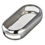 Carcasa cu protectie ecran BizonMobile Felipe compatibila cu Xiaomi Smart Band 10, Silver 5 - lerato.ro