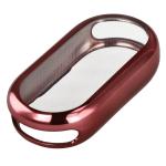 Carcasa cu protectie ecran BizonMobile Felipe compatibila cu Xiaomi Smart Band 10, Roz 5 - lerato.ro